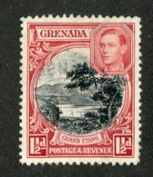 A-475  Grenada 1938  Scott #134    Offers Welcome! - Grenada (...-1974)