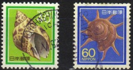 1988 Giappone - Conchiglie Y&T 1676/7 - Used Stamps