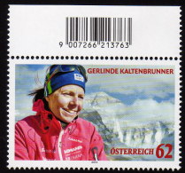 ÖSTERREICH 2012 ** Gerlinde Kaltenbrunner / österreichische Extrembergsteigerin - MNH - Unused Stamps