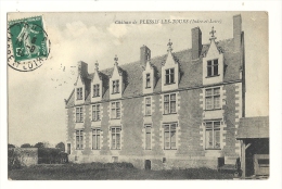 Cp, 37, Château De Plessis-les-Tours, Voyagée 1910 - Autres & Non Classés