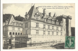 Cp, 37, Villandry, Le Château, Voyagée - Other & Unclassified