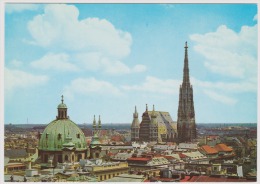 Wien-Vienna-panorama With St.stephen's Cathedral-unused,perfect Shape - Iglesias