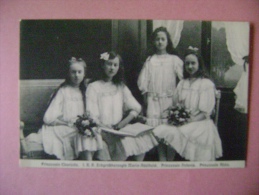 CP LUXEMBOURG - PRINZESSIN CHARLOTTE- I.K.H. ERBGROKHERZOGIN MARIA ADELHEID-PRINZESSIN ANTONIA-PRINZESSIN RILDA - Famiglia Reale