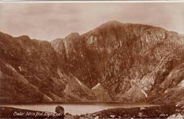 NT4/   Cader Cadair Idris From Llyn Cay Real Photo Pc, Local Publisher: Jones, Stationers, Crosby Buildings - Caernarvonshire