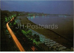 Viale Gramsci Di Notte - Gramsci Boulevard At Night - Crotone - Calabri - 133 - Italia - Italy - Unused - Crotone