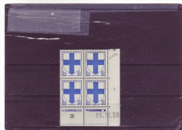 N° 1180 - 50c Blason De MARSEILLE - B De A+B - Tirage Du 13.10.58 Au 21.10.58 - 15.10.1958 - - 1950-1959