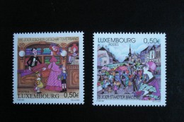 Luxembourg - Commerce - Anniversaires - Année 2004 - Y.T. 1584/1585 - Neufs (**) Mint (MNH) Postfrisch (**) - Ungebraucht