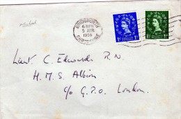 2226   Carta Bridgnorth 1956  Inglaterra - Lettres & Documents