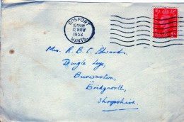 2228   Carta Gosport 1952  Inglaterra - Lettres & Documents