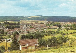 ESSOYES - TRES BEAU PLAN - COLORISE - D'UNE VUE GENERALE DU BOURG -  TOP !!! - Essoyes