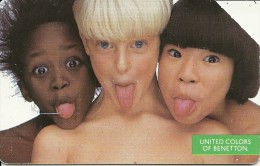 SERIE 4 TELECARTES  ITALIE PUBLIQUE THEME PUBLICITE UNITED COLORS OF BENETTON  5000 LIRES - Öff. Themen-TK