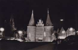 CP LUBECK ALLEMAGNE HOLSTENTOR NACHTAUFNAHME LUEBECK - Luebeck