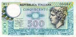 Italy,500 Lit.,14.2.1974,P.94,as Scan - 500 Lire