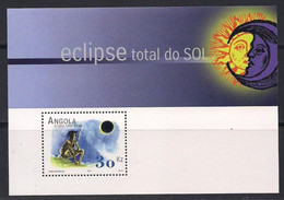 Angola 2001 Yvertn° Bloc 95 *** MNH Cote 25 € Zonsverduistering éclipse Du Soleil - Angola