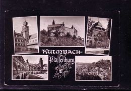 AK :Kulmbach -Plassenburg-Mehrbildkarte - Karte Gel. . 1962 - Kulmbach