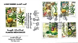 Tunisia - 2011 - Medicinal Plants - FDC (first Day Cover) - Tunisie (1956-...)