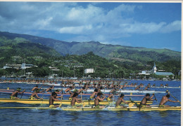 Course De Pirogue à Tahiti - Fêtes De Juillet - Tahiti