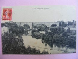 CPA Gignac (34) - Le Pont En Amont 1908 - Gignac