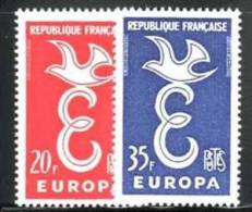 FRANCE 1958 EUROPA CEPT SET  MNH - 1958