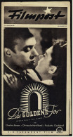 "Filmpost" "Das Goldene Tor" Mit Charles Boyer , Olivia De Havilland  -  Filmprogramm Nr. 59 Von Ca. 1947 - Andere & Zonder Classificatie