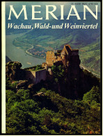 Merian Illustrierte Wachau, Wald- Und Weinviertel , Bilder Von 1976  -  Rast In Dürnstein  -  Donau So Grau - Reise & Fun