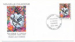 NOUVELLE CALEDONIE => 1 FDC => 1993 - Philatélie à L'école - FDC