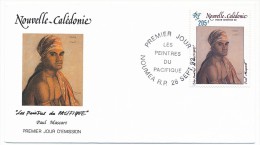 NOUVELLE CALEDONIE => 1 FDC => 1992 - Les Peintres Du Pacifique - Paul Mascart - FDC