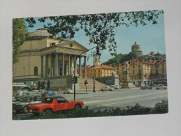 TORINO - Chiesa Della Gran Madre Di Dio E Monte Dei Cappuccini - Auto - Kirchen