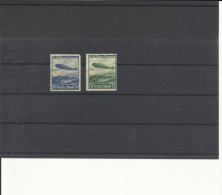 ALEMANIA 55/56   (*)  (SIN GOMA) - Airmail & Zeppelin