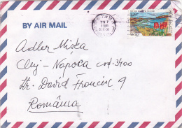 690A  AIRMAIL COVER 1993 SEND TO ROMANIA - Storia Postale