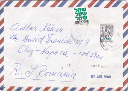 692A  AIRMAIL COVER 1985 SEND TO ROMANIA - Storia Postale