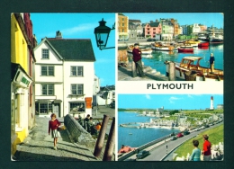 ENGLAND  -  Plymouth  Multi View  Unused Postcard As Scan - Plymouth