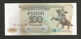 [NC] TRANSNISTRIA - NATIONAL BANK - 100 ROUBLES (1993) - Otros – Europa