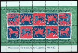 SCHWEDEN / SVERIGE, 876/85, Block Nr. 6  Xx Postfrisch.  MNH Perfect,  Nice Price  !! 30.10-03a - Blocs-feuillets