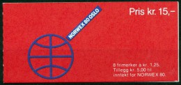 NORWEGEN/NORGE, MH Nr.1 "NORWEX"  Xx Postfrisch.  Booklet MNH Perfect,  Nice Price  !! 30.10-21 - Booklets