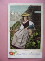 CP  SUISSE -  COSTUME N°7888 SOLEURE  - ECRITE EN 1908 - Soleure