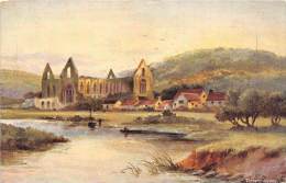 BF35321 Art Painting Tintern Abbey   Monmouthshire Wales Uk Front/back Scan - Monmouthshire