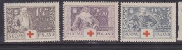 FINLANDE N° 176/178 ÉMIS AU PROFIT DE LA CROIX ROUGE NEUF AVEC CHARNIERE - Unused Stamps