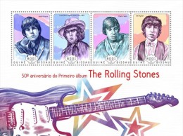 Guinea Bissau. 2014 The Rolling Stones. (505a) - Sänger
