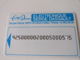 RARE :  ELECTRONIQUE SERGE DASSAULT - Variétés