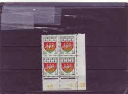 N° 1185 - 3,00F Blason De NANTES - B De A+B - 1° Partie Du Tirage Du 4.11.58 Au  7611.58 -  - - 1950-1959