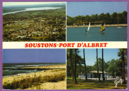 SOUSTONS - PORT D'ALBRET Multivues Renault 4L R5 Citroen AMI 8 Break - Soustons