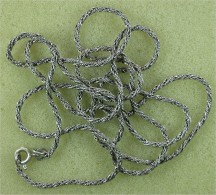 Kordelkette Silber 925 - 80 Cm Lange Kette - Halsketten