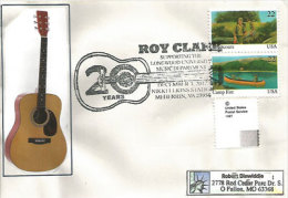 USA. Roy Clark, Country Music Musician & Performer.(The Tonight Show NBC), Belle Lettre Adressée Au Missouri - Cantantes