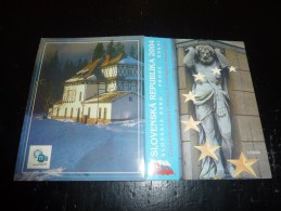 COFFRET BU EURO ESSAI 2004 - SERIE EURO ESSAI 2004 REPUBLIQUE DE SLOVAQUIE 8 PIECES - Slovaquie