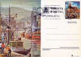 España 1976. Turismo Bilbao. Tarjeta Entero Postal Numeración EDIFIL 113 Con Matasellos Primer Día - 1931-....