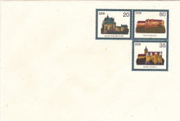 DDR Ganzsache Umschlag - Neuenburg Burg Kriebstein Ranis - 1984 - Neu - Buste - Nuovi