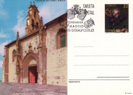 España 1997. Turismo Burgos. Tarjeta Entero Postal Numeración EDIFIL 165 Con Matasellos Primer Día - 1931-....