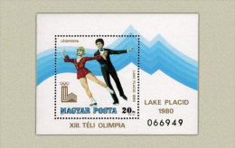 Hungary 1979. Winter Olimpic Games, Lake Placid Sheet MNH (**) Michel: Block 140A / 6.50 EUR - Hiver 1980: Lake Placid