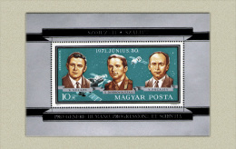 Hungary 1971. Space - Sojuz 11. - Sheet MNH (**) Michel: Block 84A / 5 EUR - Ungebraucht